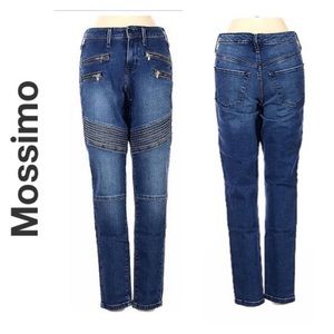 ➡️Mossimo High Rise Skinny Moto Jean Size 4/27